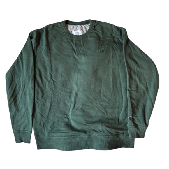 Champion Authentic Crewneck Sweatshirt – Forest Green (XL) - Picture 1 of 5